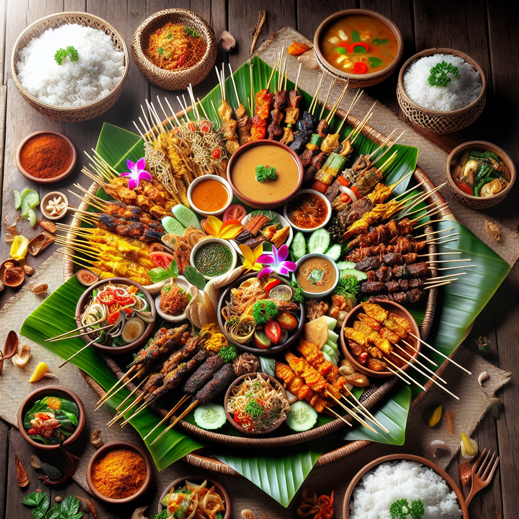 Keindahan Visual Gambar Makanan Tradisional Indonesia yang Menggugah Selera