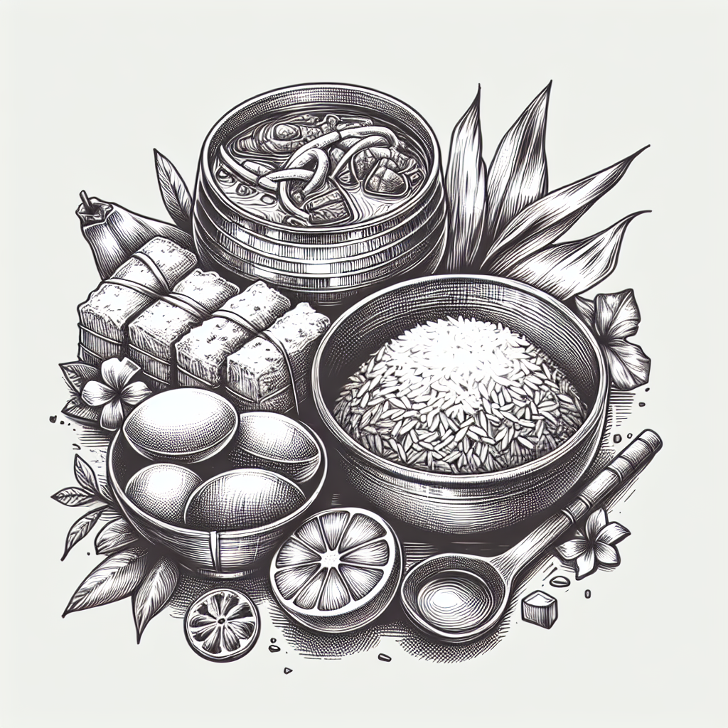 Eksplorasi Keindahan Sketsa Makanan Tradisional Indonesia dalam Seni Visual