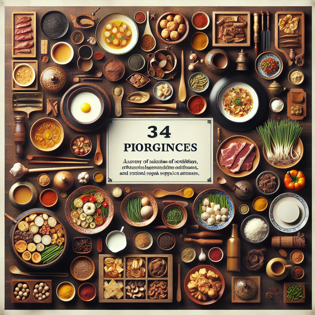 Discover the Unique Flavors: Traditional Foods from 34 Provinces in